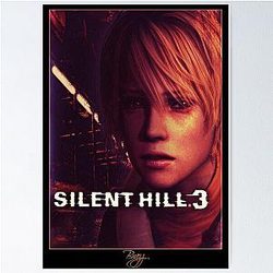 Silent Hill 3 - Box Art Cover (Original Version)  Poster