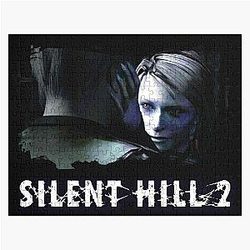 SILENT HILL 2 - Maria and James with logo Jigsaw Puzzle