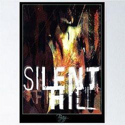 Silent Hill 1 - Ps1 Box Art (Old Cover) Poster