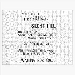 Silent Hill - Mary-s Letter (Text)   Jigsaw Puzzle