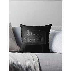 Welcome to Silent Hill Throw Pillow