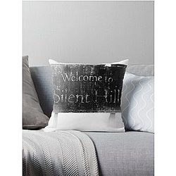 Welcome To Silent Hill Throw Pillow