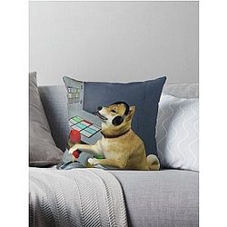 Silent Hill 2 - Dog Ending Throw Pillow