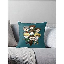 Protagonists of Silent Hill Throw Pillow