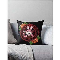 Robbie the Rabbit - Silent Hill 3 Throw Pillow