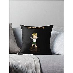 Silent Hill 3 - Heather Mason Throw Pillow