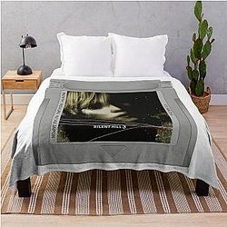 Silent Hill 3 Game Cartridge Throw Blanket
