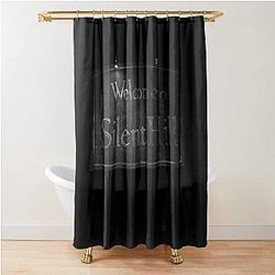 Welcome to Silent Hill Shower Curtain