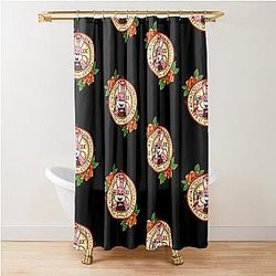 Robbie the Rabbit - Silent Hill 3 (Yellow version) Shower Curtain