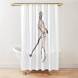 Silent Hill nurse Shower Curtain