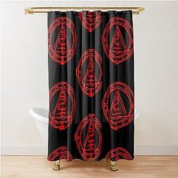 Silent Hill - Custom Logo Design Shower Curtain