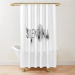 Simple Silent Hill   Shower Curtain