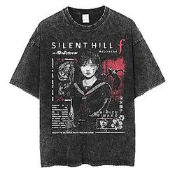 F Large Retro PTTT2404  Silent Hill T-Shirts