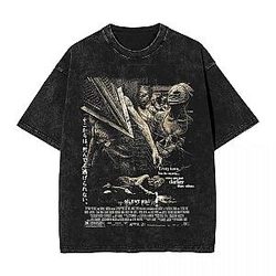 Horror Movie PTTT2404 Washed  Silent Hill T-Shirts