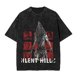 Novelty PTTT1008 Washed  Silent Hill T-Shirts