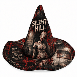 Silent Hill Halloween Quilted Witch Hat NTT1109 Silent Hill Hats & Caps