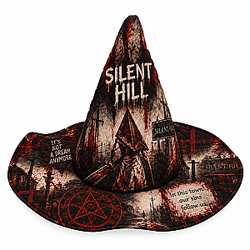 Silent Hill Halloween Quilted Witch Hat NTT1109 Silent Hill Hats & Caps