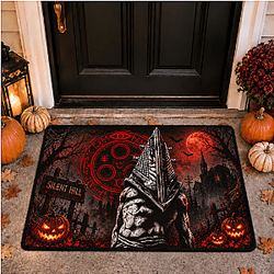 Gothic Head Halloween PTTT1409  Silent Hill Doormat