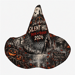 Silent Hill Trick Or Treat Quilted Witch Hat NTT1609 Silent Hill Hats & Caps