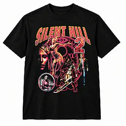 Silent Hill 2 Classic Characters Vintage Horror T-Shirt NTT1410 Silent Hill T-Shirts