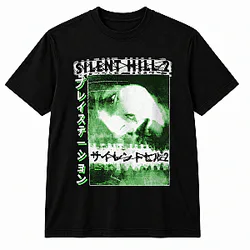 1. Silent Hill Pyramid Head Dark Grunge Graphic T-Shirt NTT1410 Silent Hill T-Shirts