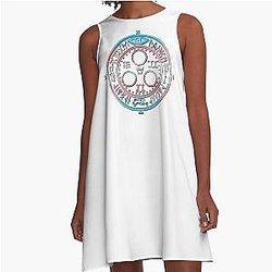 SILENT HILL - Halo Of The Sun Trans Pride A-Line Dress