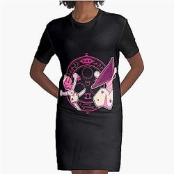 silent hill nurse and pyramidhead Graphic T-Shirt Dress