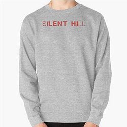 Silent Hill in red text Pullover Sweatshirt