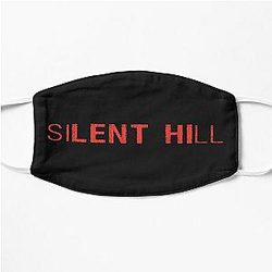 Silent Hill in red text Flat Mask