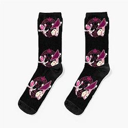 silent hill nurse and pyramidhead Socks