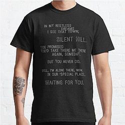 Silent Hill - Mary's Letter (Text) Classic T-Shirt