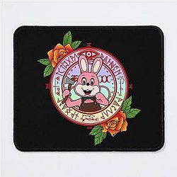 Robbie the Rabbit - Silent Hill 3 (Pastel Rainbow Version) Mouse Pad