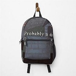Silent Hill 1 Harry Mason Probably A Doghouse Meme Backpack