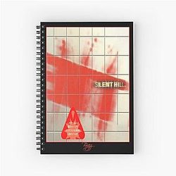 Silent Hill 1 - Box Art Cover (JAP Edition) - Brazz Spiral Notebook