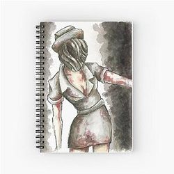 Silent Hill Nurse Spiral Notebook