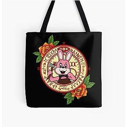 Robbie the Rabbit - Silent Hill 3 (Yellow version) All Over Print Tote Bag