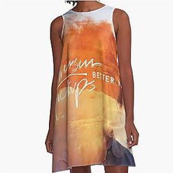 Silver Sun Pickups Nature 2020 Menhan A-Line Dress