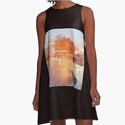 Silver Sun Pickups Better Nature Tour 2016-2017 A-Line Dress