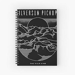 Silversun Pickups Sun The Wild Kind Artist Spiral Notebook