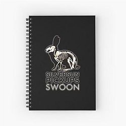 Silversun Pickups band classic t shirt Spiral Notebook
