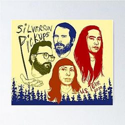 Silver Sun Pickups Sneak Out "Men Han" Tour Poster