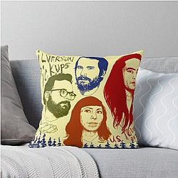 Silversun pickups Sketch tour men's Han throw pillow