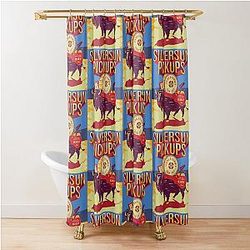Silver Sun Pickups Summer Tour 2017 Menahan Shower Curtain