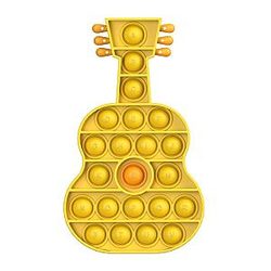 Guitar Simple Dimple Fidget Toy Pop It