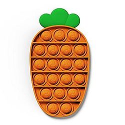 Carrot  Simple Dimple Fidget Toy Pop It