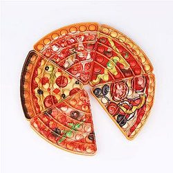 Pizza Simple Dimple Fidget Toy Pop It