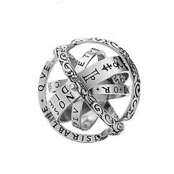 Vintage Astronomical Spinner Ring Fidget