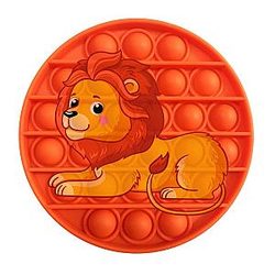 Lion Image Simple Dimple Fidget Toy Pop It