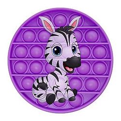Zebra Image Simple Dimple Fidget Toy Pop It