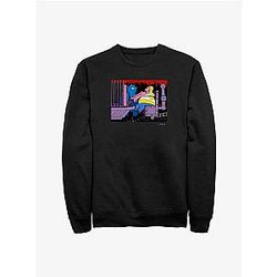The Simpsons Sweatshirts - The Simpsons Devil Feeding Homer Crew Sweatshirt